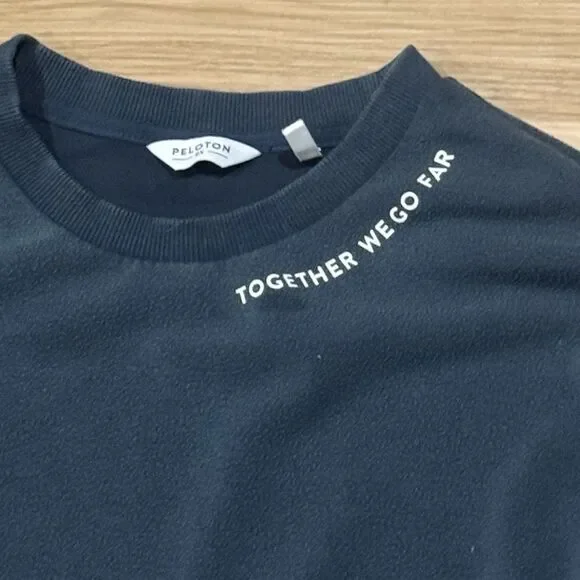 Peloton Elevate Pocket Crewneck Pullover Sweatshirt Navy Women’s 2XL - Picture 5 of 7